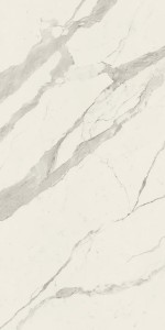 I Naturali Bianco Statuario Venato Soft Touch Buchmuster B 162x324x1,2 cm, Vollformat