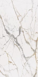 Marmor Ewiges Gold Hochglanz 160x320x0,6 cm