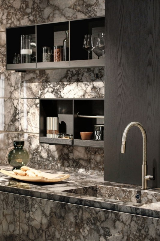 Marble Riverbed Glossy STU 160x320x1,2 cm, z siatką, nierektyfikowana 178822
