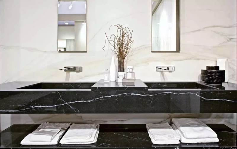 Marble Calacatta Gold A Matte STU 160x320x1,2 cm, z siatką, nierektyfikowana 178882