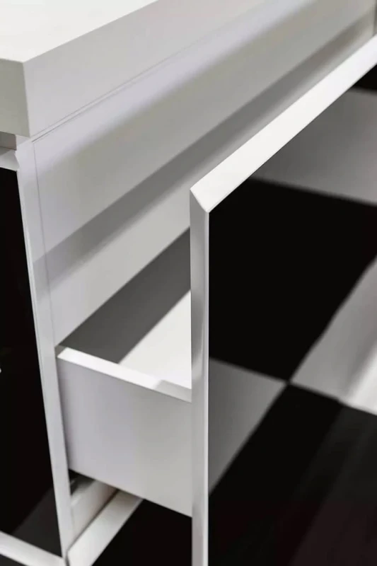Color White Glossy STU 160x320x1,2 cm, z siatką, nierektyfikowana 179009