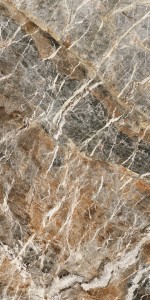 Marmor Berggipfel Glänzend 160x320x0,6 cm