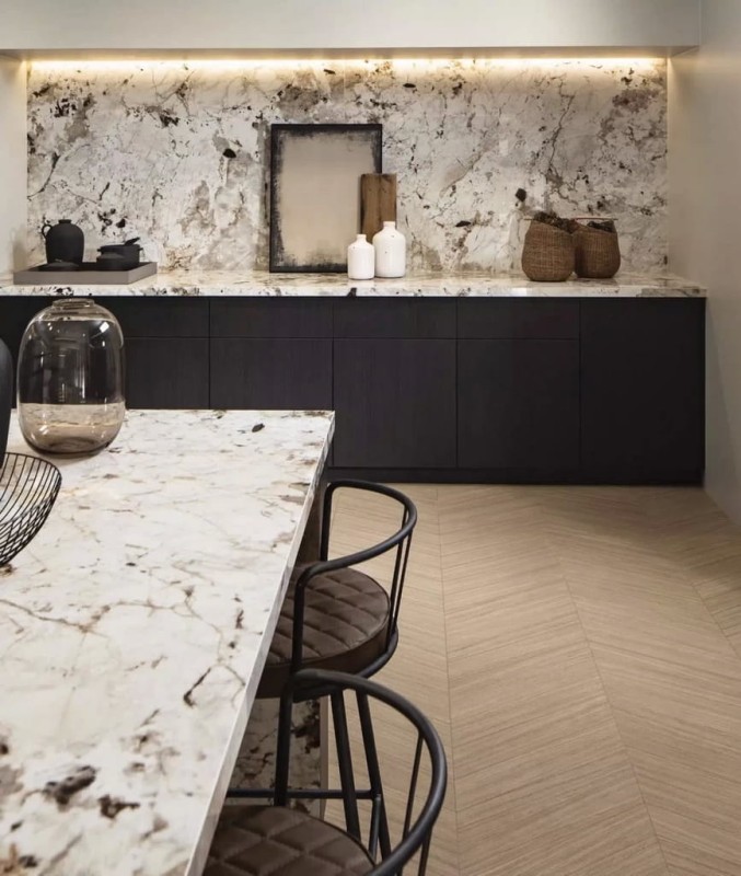 Marble Tundra Glossy 160x320x0,6 cm F4 179432