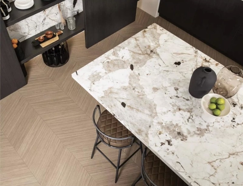 Marble Tundra Glossy 160x320x0,6 cm 179469