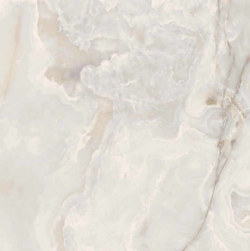 Onyx&More White Onyx Glossy 120x120x0,6 cm 179914