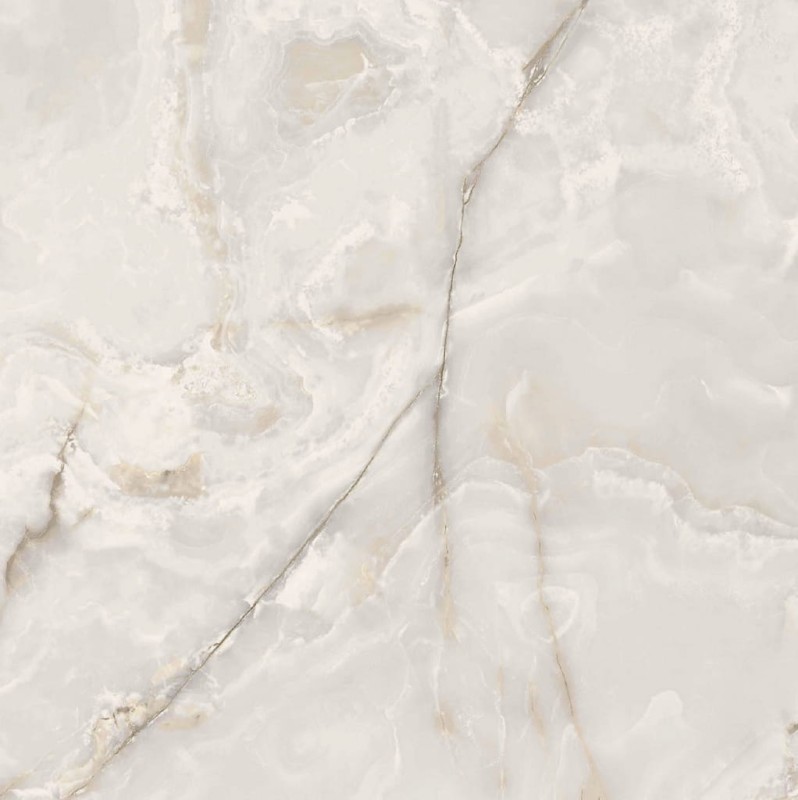Onyx&More White Onyx Glossy 120x120x0,6 cm 179915