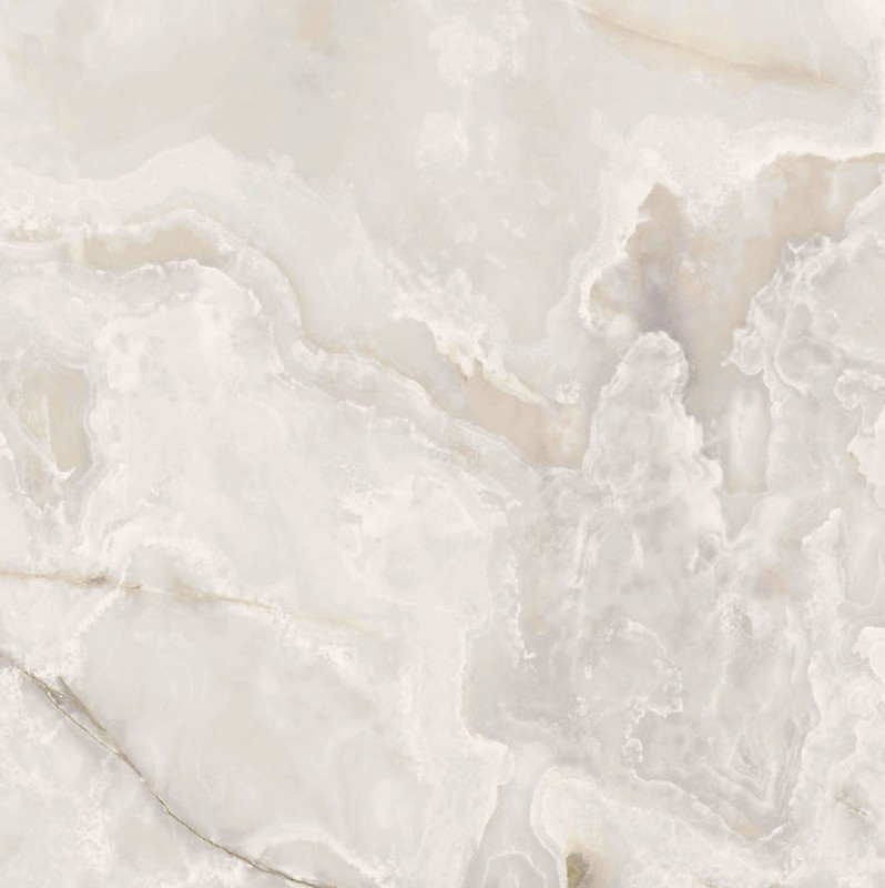 Onyx&More White Onyx Glossy 120x120x0,6 cm 179916