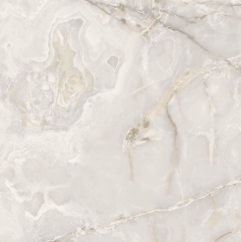 Onyx&More White Onyx Glossy 120x120x0,6 cm 179917