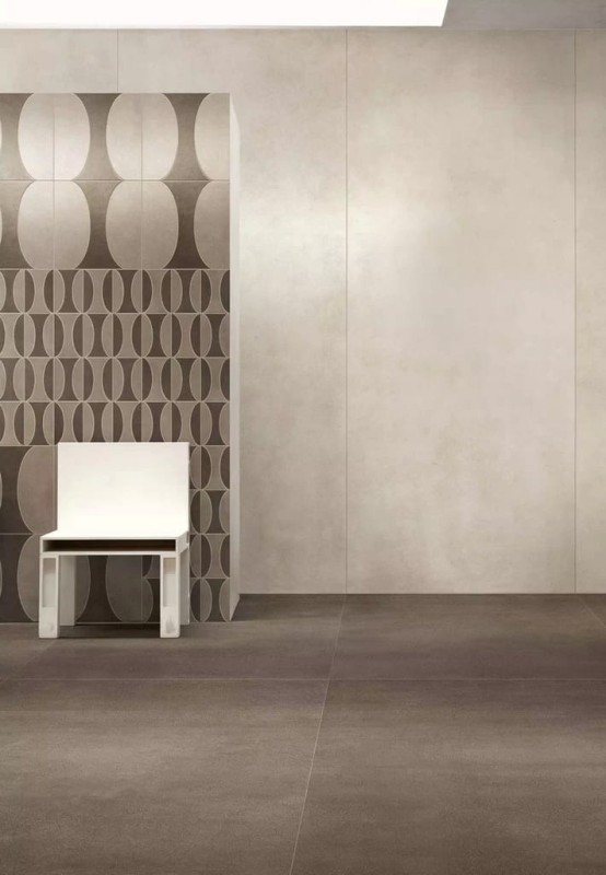 Industrial Moka Matte 80x80x1 cm, Gatunek 2 180057