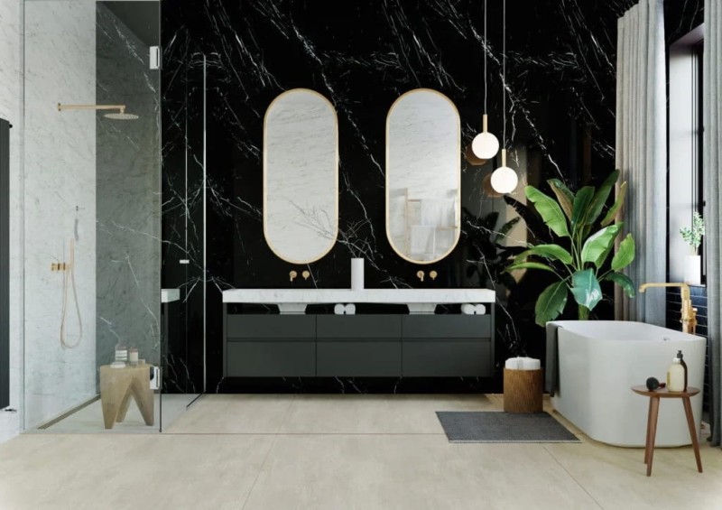 I Naturali Black Marquinia 162x324x1,2 cm 180159