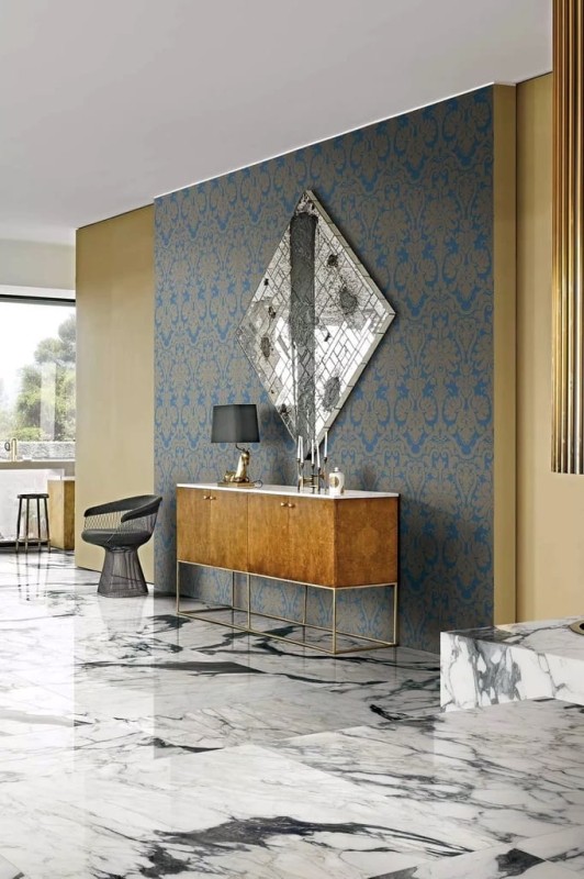 Les Bijoux De Rex Calacatta Altissimo Glossy 160x320x0,6 cm, Gatunek 2 180242