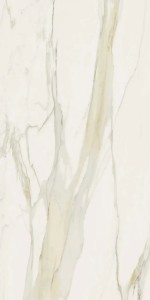 Calacatta Gold Glänzend 160x320x0,6 cm