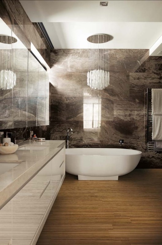 I Marmi Di Rex Marble Brown Lucido 160x320x0,6 cm, Gatunek 2 180377