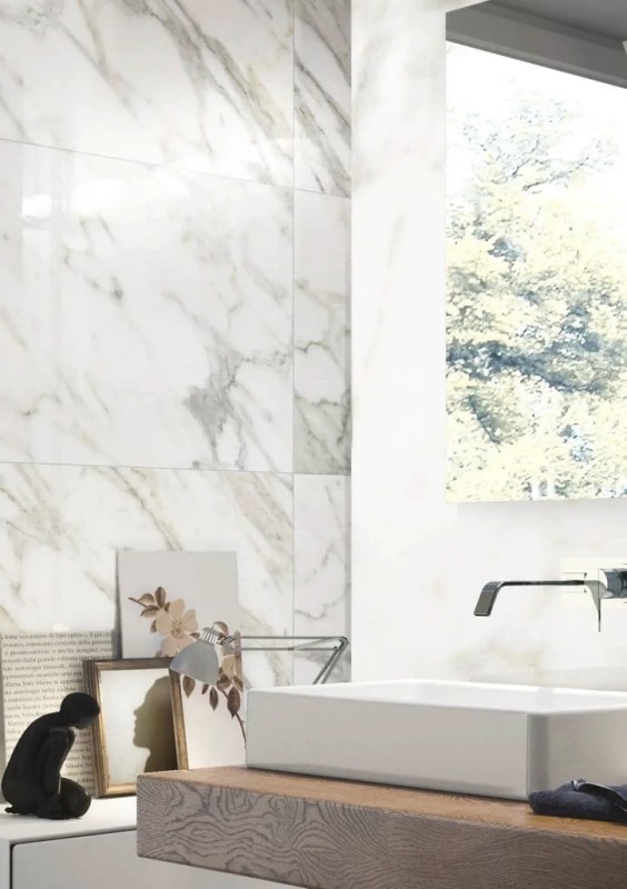 Marble One Greek White Matte 60x120x0,9 cm 180536