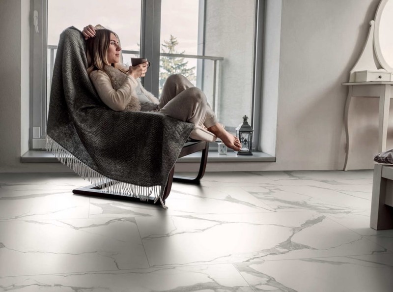 Marble One Calacatta Glossy 120x120x0,6 cm 180602
