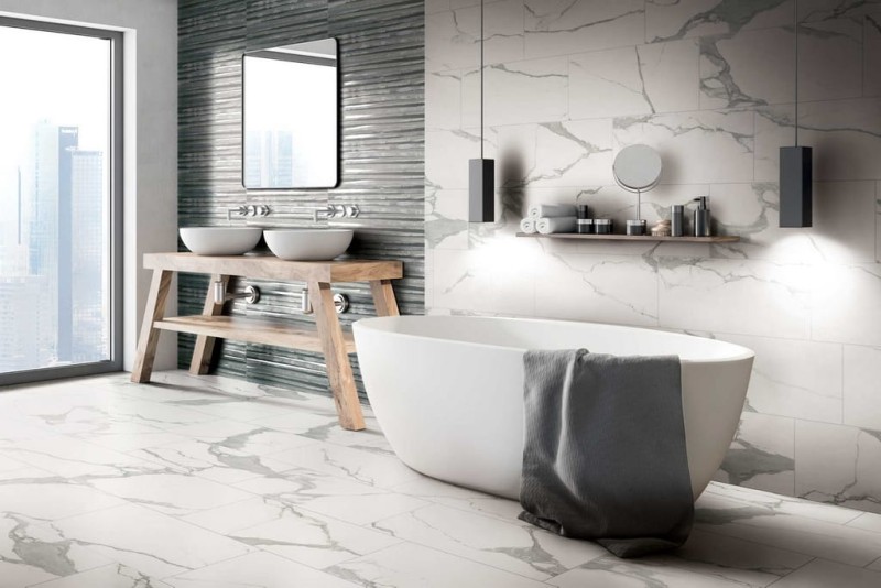 Marble One Calacatta Matte 60x120x0,9 cm 180630