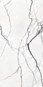 Marmor Breach B Glänzend STU 160x320x1,2 cm, mit Netz, nicht rektifiziert