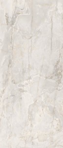 Onyx&More Weißer Onyx Glänzend 120x280x0,6 cm