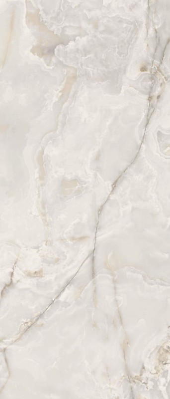 Onyx&More White Onyx Glossy 120x280x0,6 cm 180876