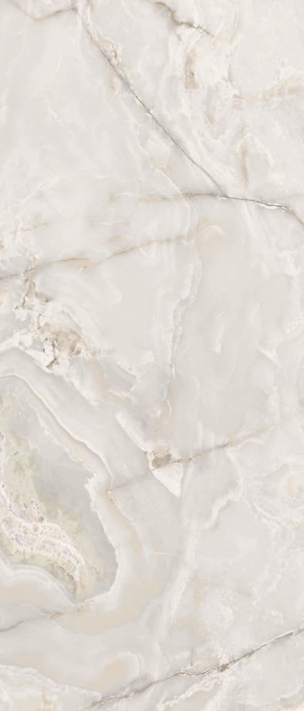 Onyx&More White Onyx Glossy 120x280x0,6 cm 180878