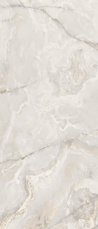 Onyx&More White Onyx Glossy 120x280x0,6 cm 180881