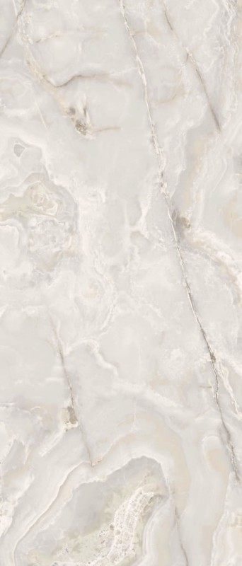 Onyx&More White Onyx Glossy 120x280x0,6 cm 180882