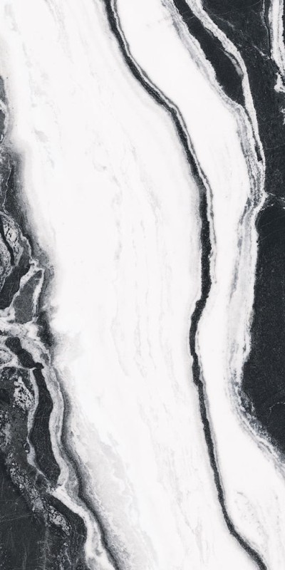 Black&White Wave High-Glossy 120x280x0,6 cm, Gatunek 2 180943