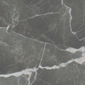 Casa Dolce Casa Calacatta Black Glänzende Keramikfliese 80x80 cm 756210