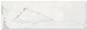 Cerim Zeitloses Calacatta Lucido 80 x 240 cm - Feinsteinzeugfliese