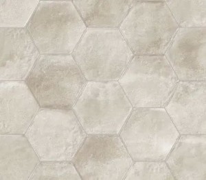 Emil Ceramica Hexagonale Cenere Nat 21 x 18,2 cm Fliese EMDP, grau