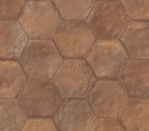 Emil Ceramica Esagonale Terracotta Nat 21 x 18,2 cm EMDL Fliese