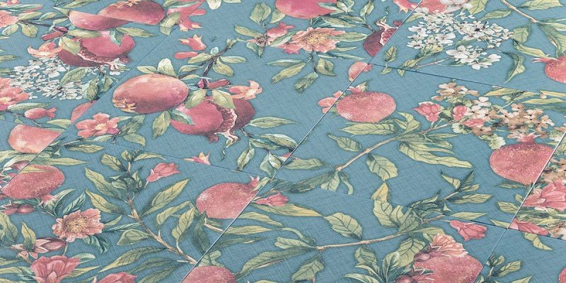 Barwolf Wallpaper Fruits Akzent 18,5x18,5 płytka patchwork 118061