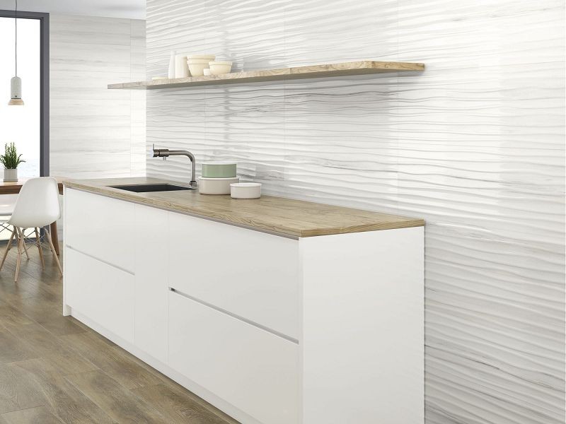 Baldocer Wellen Riverdale White 30x90 płytki ścienne 117720