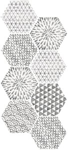 Quintessenza Minima8.6 Mix - 17 x 15 cm Gresfliese MIN102M