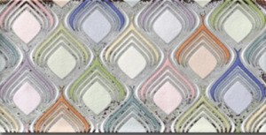 Mainzu Atelier Pantone Fliesen 15x30: farbige, gemusterte Badfliesen