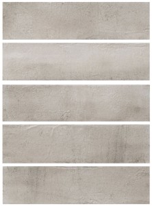 Quintessenz Fuoricittà Terra - 7 x 28 cm Steingutfliese FCT106M, erdig