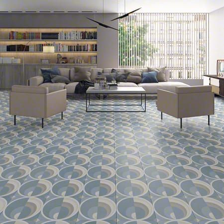 Vives Pop Tile Harris-R Celeste 29,3x29,3 płytki patchworkowe gresowe 154666