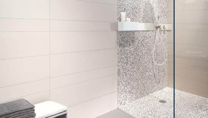 Plytki lawa kamień beż struktura satyn Casalgrande Padana Architecture White mat 60x60 81523