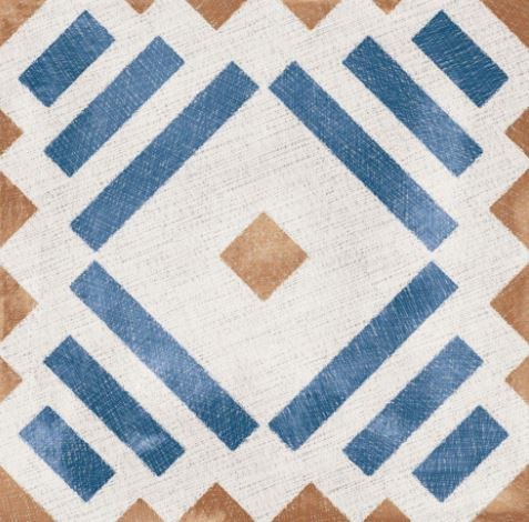 Płytka podłogowa ścienna szalon przetarty zielony niebieski beż patchwork ABK Play Labyrinth Mix Multicolor 20x20 86822