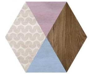 ITT Artdeco 23x27 hexagonale Fliese