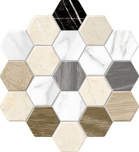 Arcana Thalassa Narvi Multicolor 21,3x23,1 dekorative Mosaikfliesen