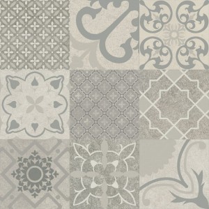 Baldocer Krabi Mix Pearl 60x60: Patchwork Fliesen Gres