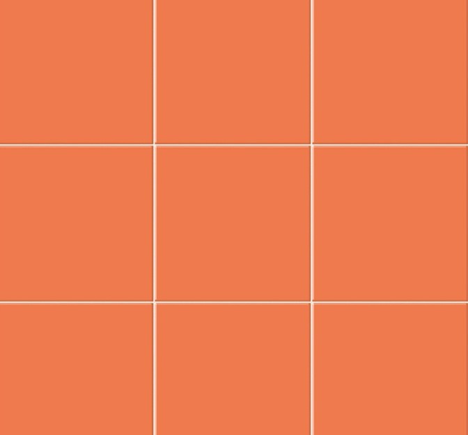 Płytki łazienkowe rude Mainzu Chrome Mate Naranja 20x20 51606