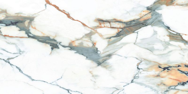 Himalaya Kahve Polished Rett. 59,7x119,7 płytki gresowe imitujące marmur 133334