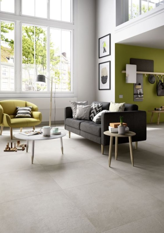 Płytki jasno szare imitujące naturalny kamień Marazzi Plaster Butter 30x60 40352