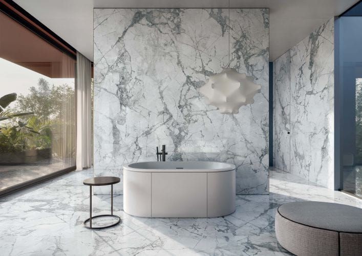 Italgraniti Charm Experience Invisible Grey Lappato 60x120 płytki gresowe imitujące marmur 133864