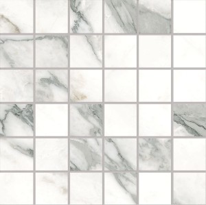 Emil Ceramica Tele di Marmo Auswahl Weißes Paradies Lappato 30 x 30 cm Mosaik EK4N