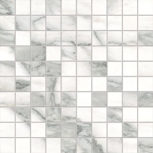 Emil Ceramica Tele di Marmo Auswahl Weißes Paradies Lappato 30 x 30 cm Mosaik EK4W