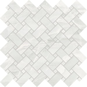 Emil Ceramica Tele di Marmo Auswahl Weißes Paradies Lappato 30 x 30 cm Mosaik EK54