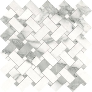 Emil Ceramica Tele di Marmo Auswahl Arabescato Corchia Natur 30 x 30 cm Mosaik EK51
